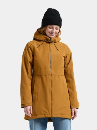 Didriksons - Tiril Parka spice brown - Gr. - 36