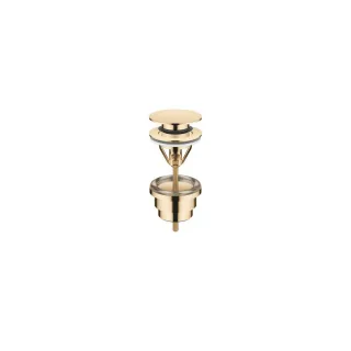 Dornbracht Ablaufgarnitur mit Druckverschluss SERIENNEUTRAL 10125970 1 1/4" Messing (23kt Gold) 10125970-09
