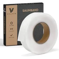 Villkin Versteifungsband - Saumband (60m x 2cm), Zum Bügeln