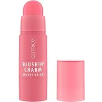 Catrice Rouge Blushin' Charm Multi Stick, 3-tlg., Variable Deckkraft, cremige, nicht klebende Textur, gut verblendbar.
