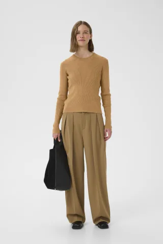 Strickpullover LeenahIW Tight fit brown
