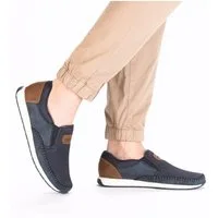 Rieker Slipper Slip-on Sneaker, Schlupfschuh mit Stretcheinsätze