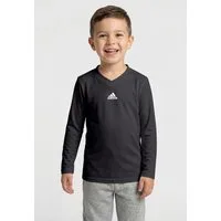 adidas Performance Langarmshirt TEAM BASE TEE Y für Kinder, mit V-Ausschnitt, ohne Verschluss