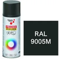 DD Composite Harzfarbe PRISMA COLOR Lackspray 400ml RAL9005M schwarz matt, schnelltrocknender Acryllack