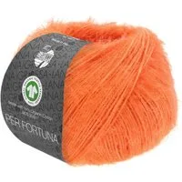 LANA GROSSA PER FORTUNA Häkelwolle, 190 m (flauschiges Kettengarn aus Bio-Baumwolle mit GOTS-Zertifikat), 50 g