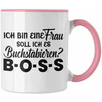 Trendation Tasse Trendation - Frauen Tasse Geschenk Boss Tasse mit Spruch für Frauen Fr