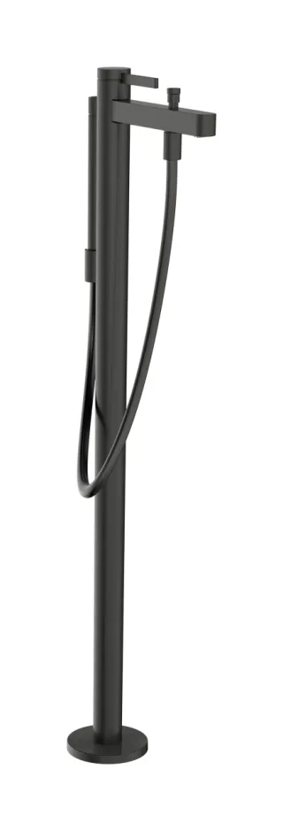 Hansgrohe Finoris Einhebel-Wannenmischer bodenstehend, Brushed Black Chrome, 76445340 76445340