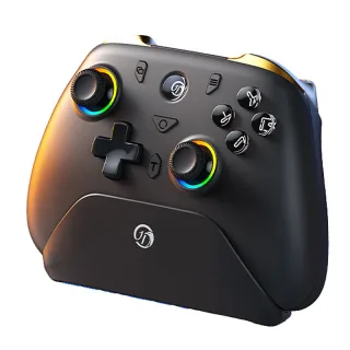 Jemdo Xuanwu Hall Effect Joystick Game Controller with Dual Hall Joysticks 1000Hz Polling Rate Wireless Pro Controller f