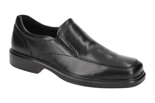 Ecco 50015401001 Helsinki 2 Herren Slipper schwarz (black) Comfort Fu?bett
