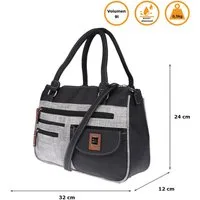 Christian Wippermann Henkeltasche Große Damen Tasche Umhängetasche Schultertasche (1 tlg), Henkeltasche
