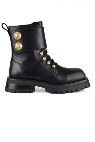 Balmain Ranger Army Stiefeletten Schwarz