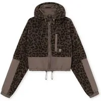 Johnny Urban Fleecejacke Carey kurze Teddyjacke (1-St) Warme Fleecejacke, Cropped, Gemütlicher Materialmix mit Sherpa Fleece