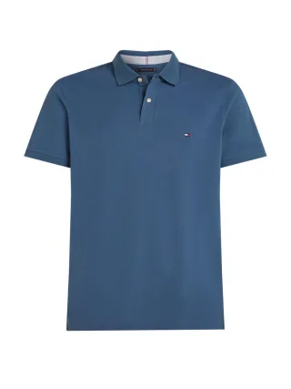 Tommy Hilfiger - Regular fit: Poloshirt blau - Gr. - S