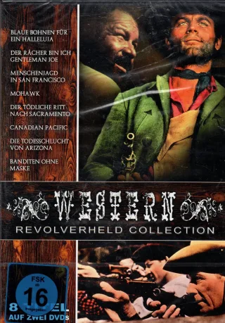 Western Revolverheld Collection 8 Filme Mohowk Blaue Bohnen Gentlemen Joe Menschenjagd Todesschlucht Banditen