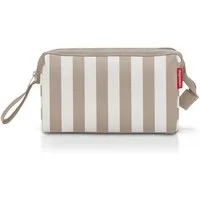 REISENTHEL® Kosmetiktasche travelcosmetic summerstripes coffee