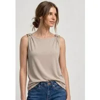 STREET ONE T-Shirt mit U-Boot-Ausschnitt