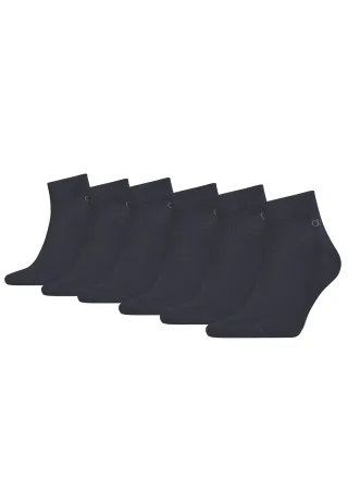 Calvin Klein Quarter Sneaker Socken Herren Kurzsocke 6 Paar