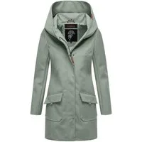 Marikoo Softshelljacke Softshelljacke Mayleen – Damen Übergangsjacke mit Kapuze und Taillierter Schnitt, hoher Tragekomfort und stilvolle Details