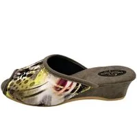 PADERO Helmut Trunte Damen Pantolette Hausschuh Weite G