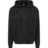 Karl Kani Sweatjacke Karl Kani Herren KM234-014-2 KK Studded Retro OS Full Zip Hoodie