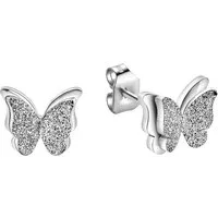 Firetti Paar Ohrstecker Schmuck Geschenk Ohrschmuck Schmetterling