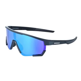 Lunettes de soleil polarisées Breed Vega - Noir/Bleu