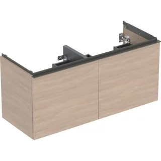 Geberit Acanto Unterschrank für Dopppelwaschtisch B:120cm, 2 Schubladen 503007JH1