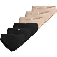 Nina Von C. Jazz-Pants Slips 6er Pack Basic (Spar-Set, 6-St) Jazz Pants - Baumwolle - Atmungsaktiv