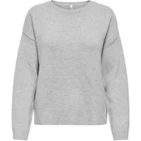 ONLY Strickpullover ONLOLIVIA LS O-NECK CC KNT Materialmix, regular fit