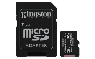 Kingston Canvas Select Plus | sdcs2/32gb-3p1a | 32 GB - MicroSDHC