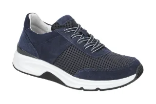 Gabor 86.897.36 Damen Sneakers marineblau Wechselfu?bett Gummisohle