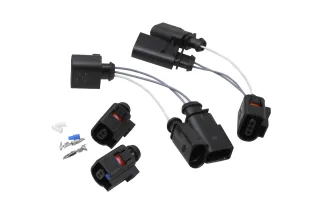 Original Kufatec Kabelbaum Kabel Adapter LED Tagfahrleuchten für VW Scirocco III