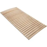 Rollrost MaDeRa Natura Federleisten Rollrost aus Birkenholz, Betten-ABC, Optimale Anpassung an den Körper, besondere Langlebigkeit, stabil