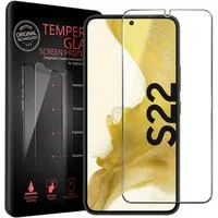 CoolGadget Schutzfolie Panzerfolie für Samsung Galaxy S22, (9H Härtegrad, 2x Schutzglas, 1xReinigungset), Displayfolie Panzer Schutzfolie 2 Stück für Samsung S22 Glas Folie