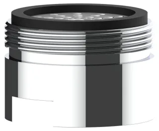 Keuco Strahlregler Ersatzteil ARM 50100 M 28x1, verchromt zu 54920/54945, 50100010042 50100010042