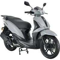 Alpha Motors Motorroller Motorroller Libero 125 ccm 90 km/h 16-Zoll grau-schwarz, 125 ccm, 90 km/h, Euro 5