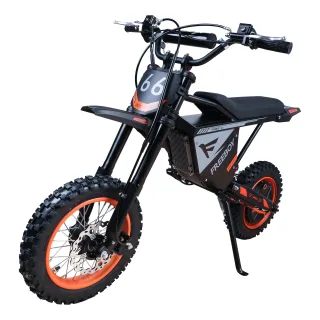 [EU DIRECT] Freeboy Y66 Electric Dirt Bike 48V 30Ah 3000W Motor 12-Inch Front Wheel 10-Inch Rear Wheel 34 MPH Max Speed