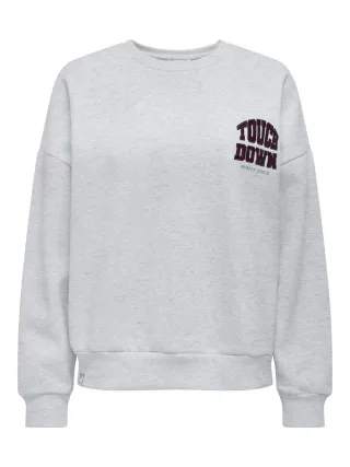 ONLY - Sweat - Rillo grau - Gr. - M