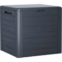 Prosperplast Aufbewahrungsbox Woodebox (1 St., OTTOs Choice), anthrazit, 140 liter