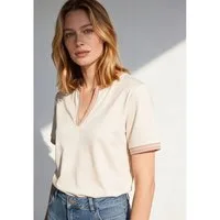 MORE&MORE Kurzarmshirt stylishes Kurzarmshirt