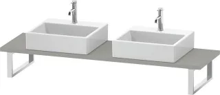 Duravit L-Cube Konsole Betongrau Matt 800x480x30 mm - LC105C00707 LC105C00707
