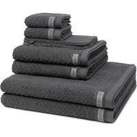 ROSS Handtuch Set Smart, Frottee (Spar-Set, 8-St), 2 X Wasch- 2 X Gäste- 2 X Dusch- 2 X Handtuch im Set - Baumwolle