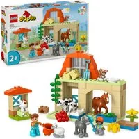 LEGO® Tierpflege auf dem Bauernhof (10416), LEGO DUPLO Town Konstruktionsspielsteine, (74 St), Made in Europe
