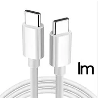TradeNation USB C auf USB C Ladekabel Datenkabel für Samsung Xiaomi Huawei 1m USB-Kabel, USB-C, USB-C (100 cm), biegsam
