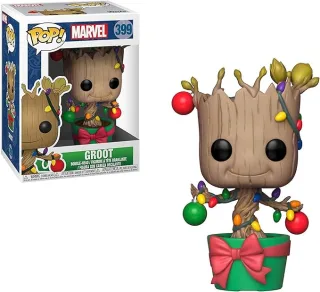 Funko Pop! 399 - Marvel: Groot with Lights & Ornaments
