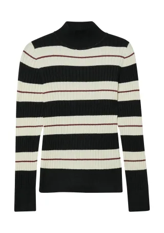 s.Oliver - Strickpullover beige/schwarz/mehrfarbig - Gr. - 164