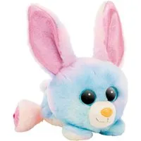 Nici Kuscheltier Glubschis, Hase Rainbow Candy, 25 cm liegend