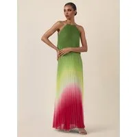 Apart Chiffonkleid mit Farbverlauf