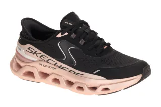 Skechers 150514 BKRG Damen Sneakers Schwarz/Rosegold Memory Foam