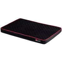 TIGGO Tiermatratze Hundematratze für DOGGYHUT® + TIGGO Pets Hundeanhänger schwarz, 5-6 cm dicker Schaumstoffkern für optimalen Komfort